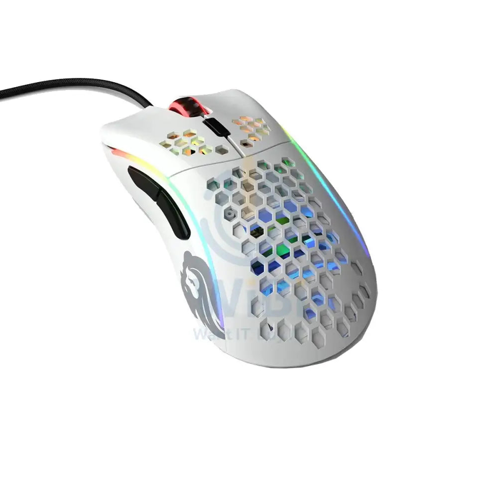 Glorious Model D Minus Gaming Mouse - Glossy White Accessories > Keyboard & Mouse > Gaming Zone