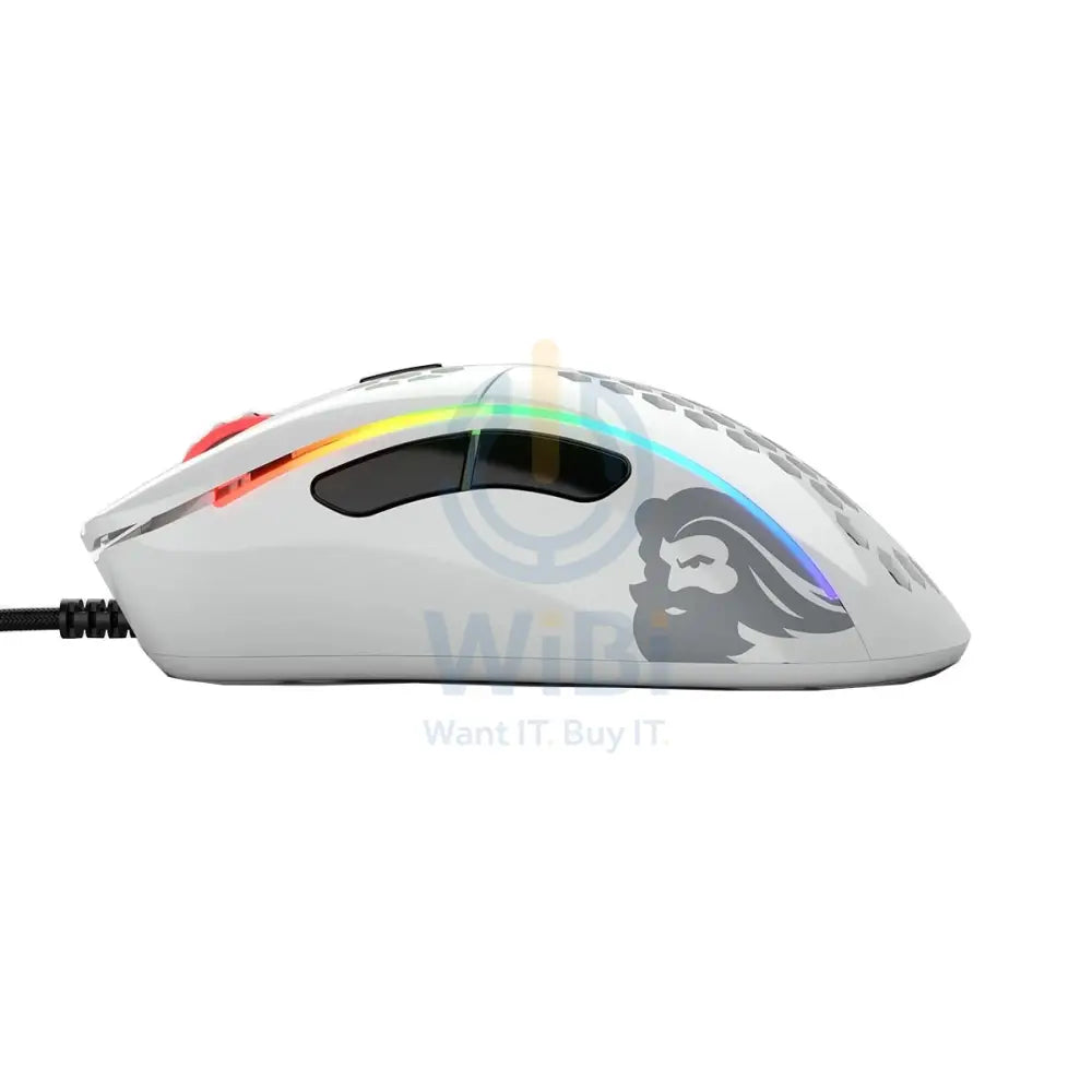Glorious Model D Minus Gaming Mouse - Glossy White Accessories > Keyboard & Mouse > Gaming Zone