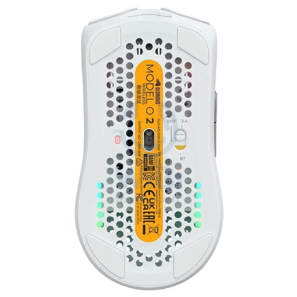 Glorious Model O 2 Wireless RGB Gaming Mouse - Matte White Accessories > Keyboard & Mouse > Gaming Zone