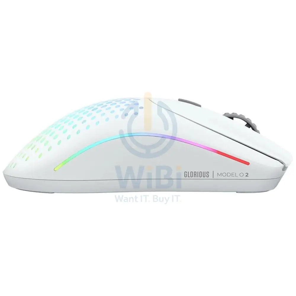 Glorious Model O 2 Wireless RGB Gaming Mouse - Matte White Accessories > Keyboard & Mouse > Gaming Zone