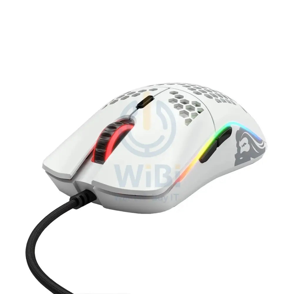 Glorious Model O Minus Gaming Mouse - Matte White Accessories > Keyboard & Mouse > Gaming Zone