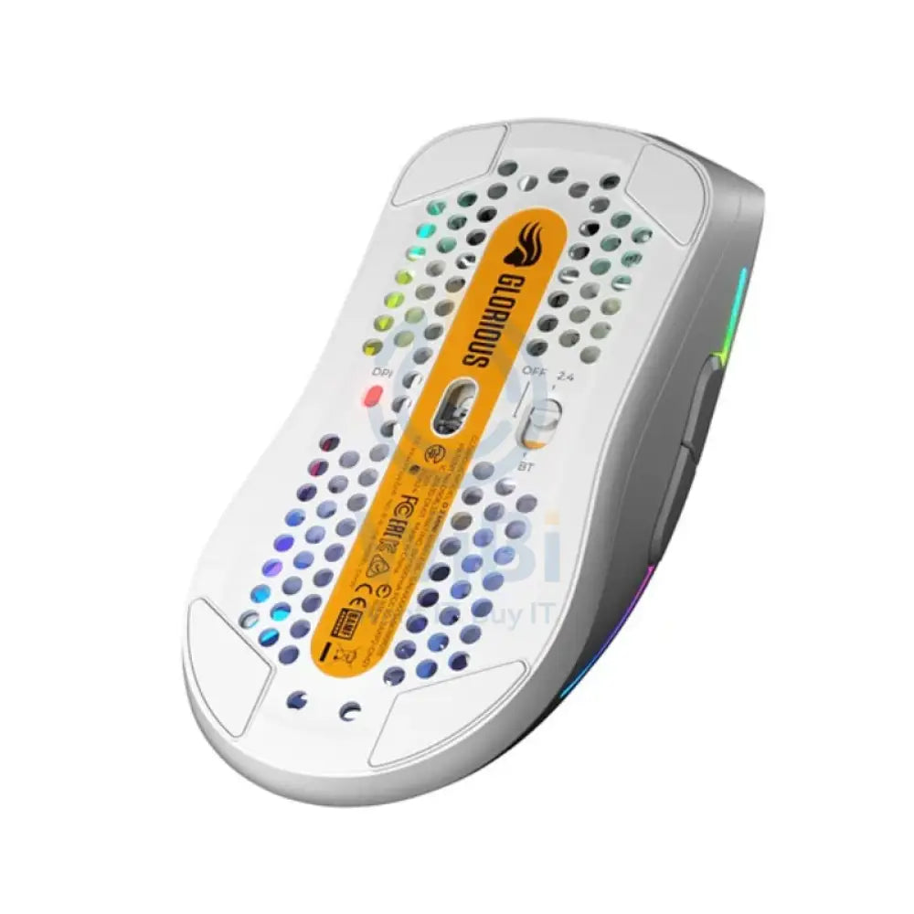 Glorious Model O2 Mini Wireless Gaming Mouse - Matte White Accessories > Keyboard & Mouse > Gaming Zone
