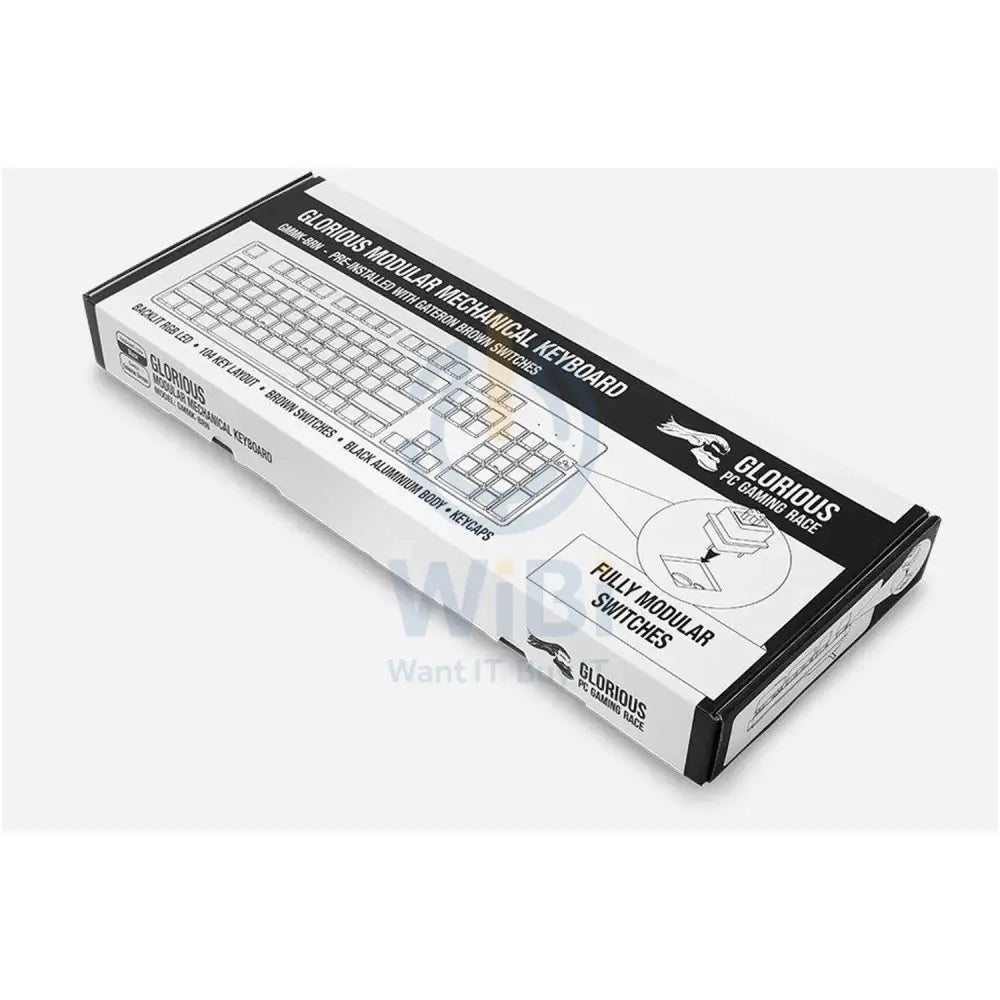 Glorious Modular Mechanical Gaming Keyboard - Full Size (Pre-Built) Accessories > Keyboard & Mouse > Gaming Zone