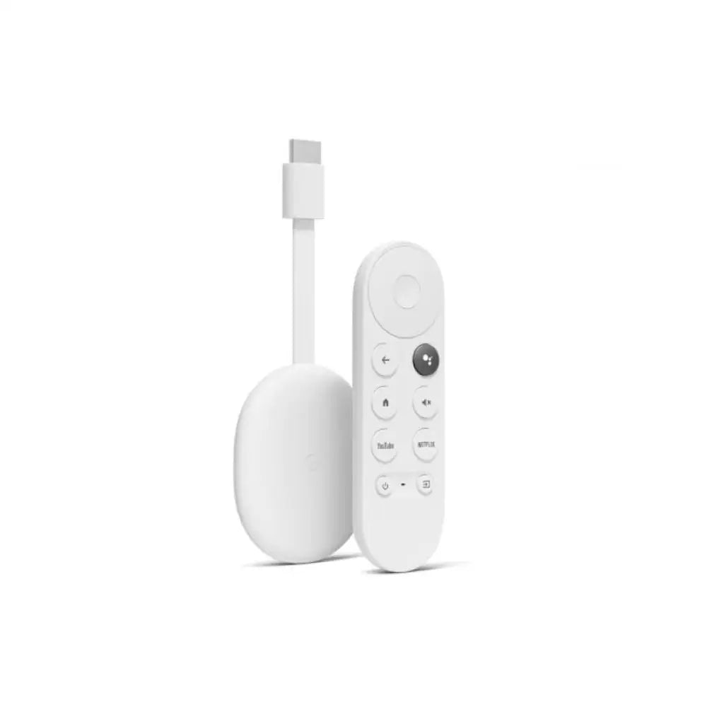 Google Chromecast with Google TV HD Version HDR - Snow Accessories > Smart Devices > Smart TV