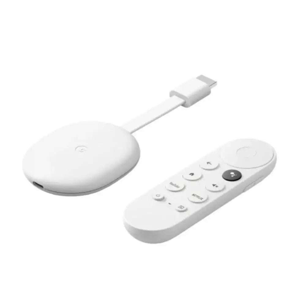 Google Chromecast with Google TV HD Version HDR - Snow Accessories > Smart Devices > Smart TV
