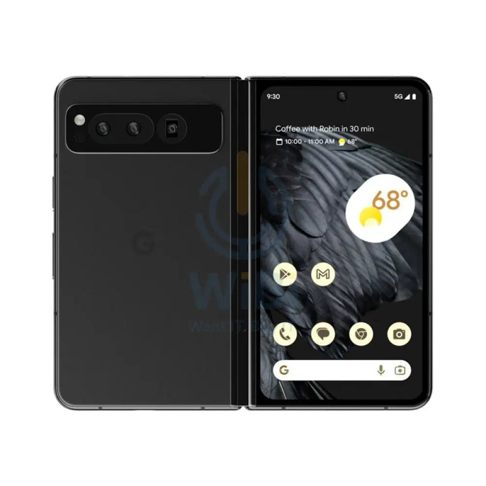 Google Pixel Fold 5G Nano SIM + eSIM 512GB 12GB RAM Folding Phone - Obsidian Mobiles & Tablets > Mobiles