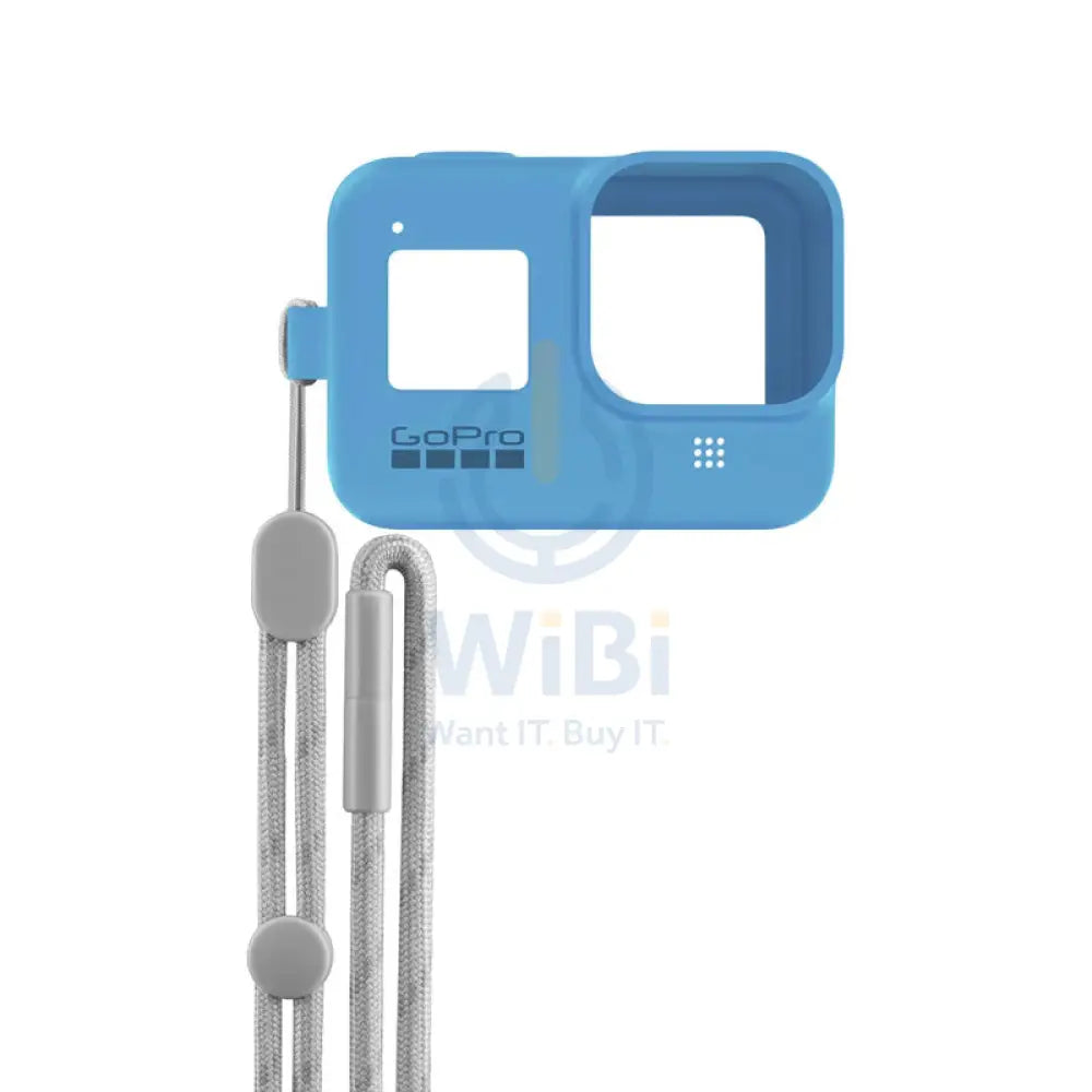 GoPro Sleeve + Lanyard For Hero 9 Blue Accessories > Cameras