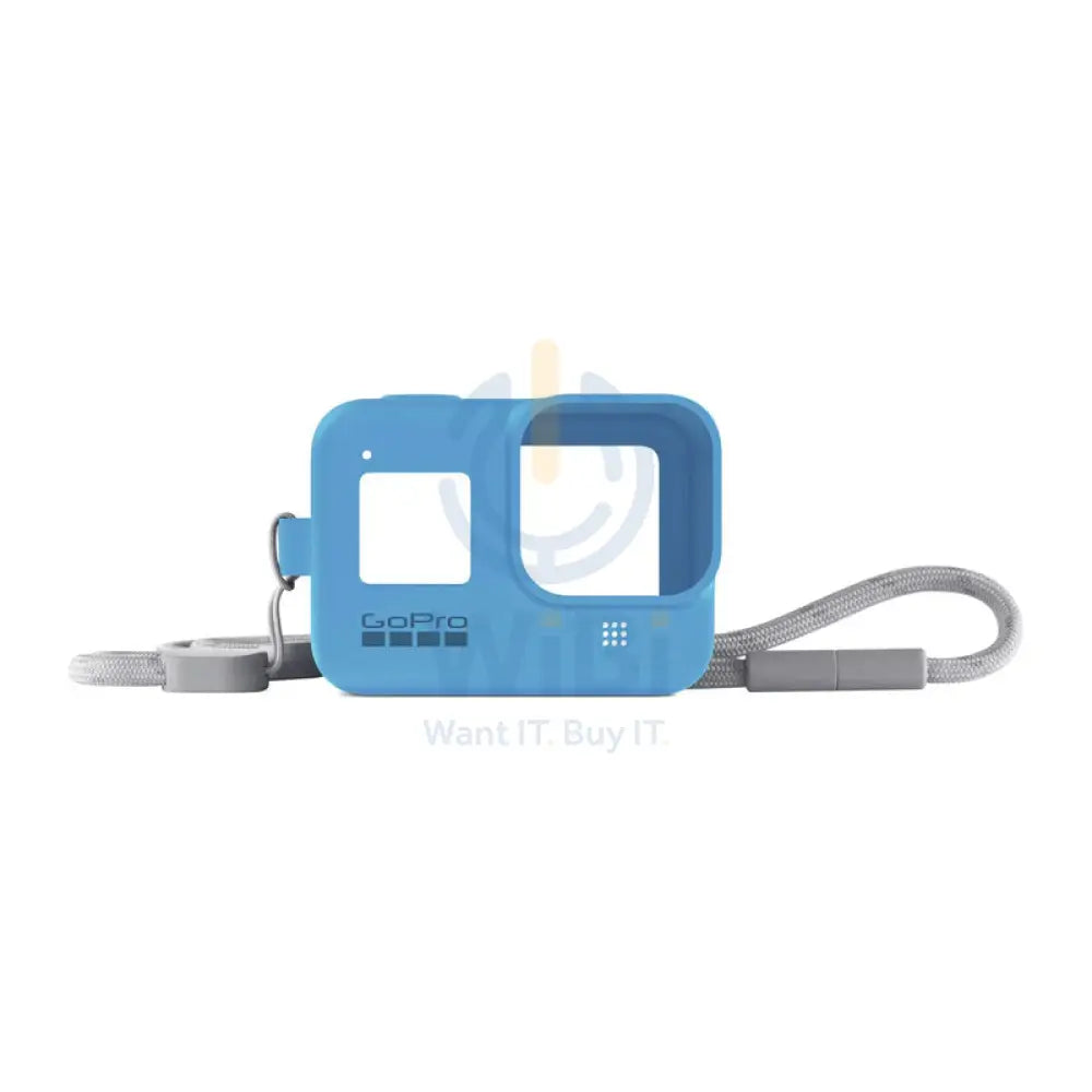 GoPro Sleeve + Lanyard For Hero 9 Blue Accessories > Cameras