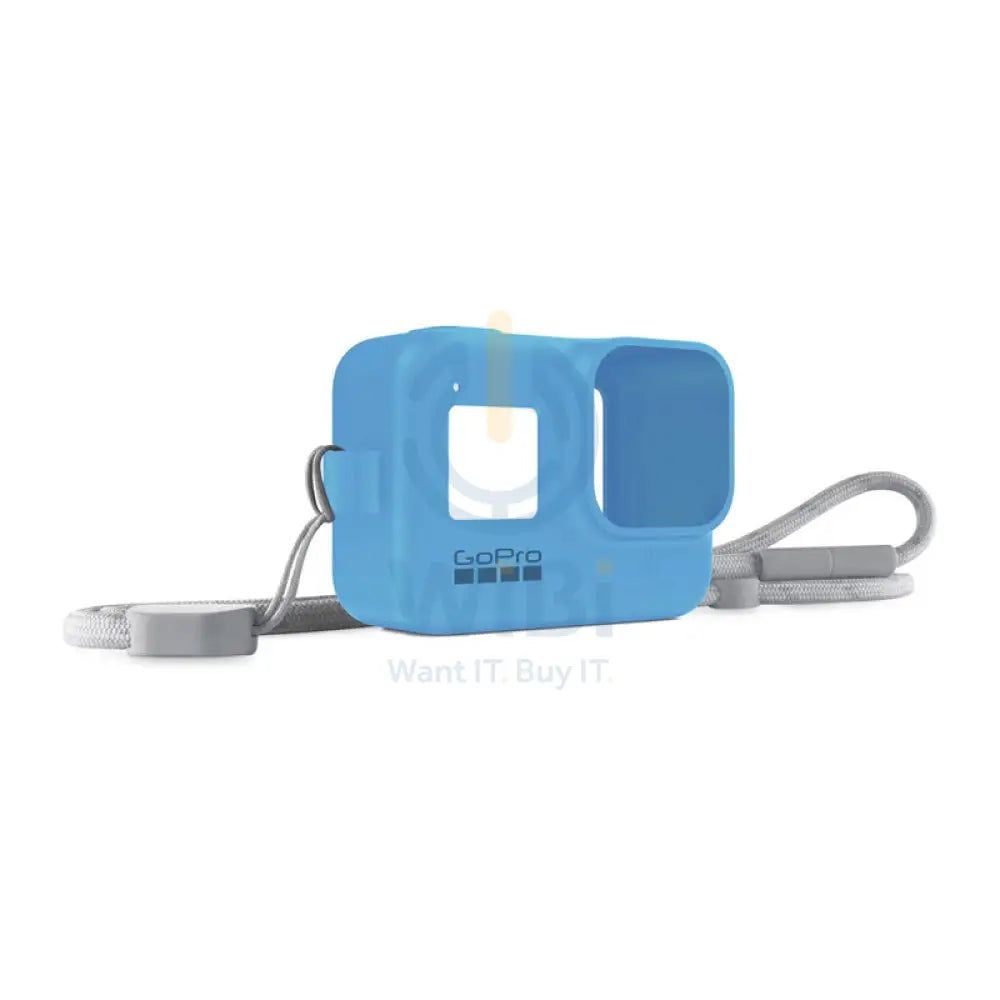 GoPro Sleeve + Lanyard For Hero 9 Blue Accessories > Cameras
