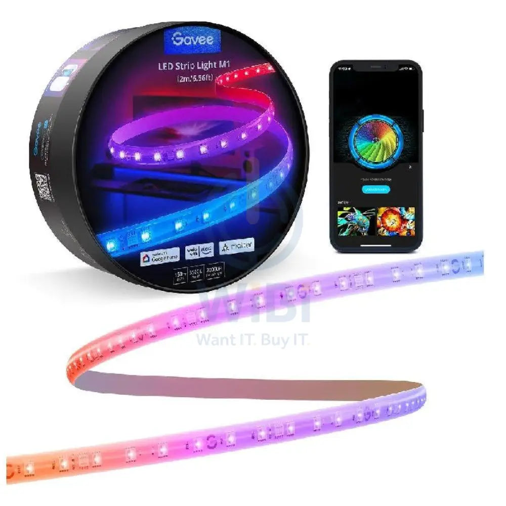 Govee M1 LED Light Strip - LED / Wi-Fi / Bluetooth / 2 Meters / RGBIC Accessories > Other Accessories > Offer Zone