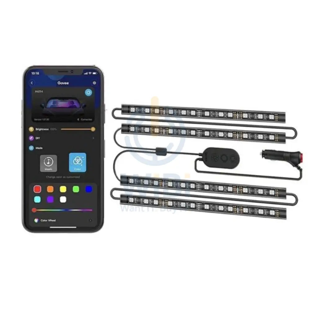 Govee RGBIC Interior Car Lights - Bluetooth / 3 Meters / RGBIC Accessories > Other Accessories > Offer Zone