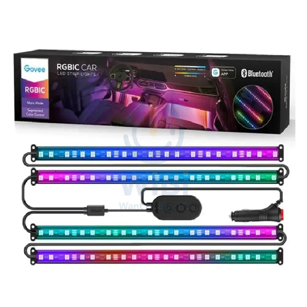 Govee RGBIC Interior Car Lights - Bluetooth / 3 Meters / RGBIC Accessories > Other Accessories > Offer Zone