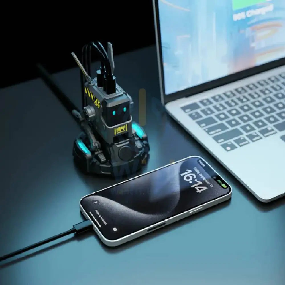 GravaStar Alpha65 GaN Fast Charger - 65W / EU & UK Plug / Charcoal Gray Accessories > Power Adapters