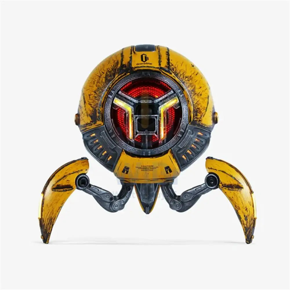 مكبرصوت GravaStar Mars برو بلوتوث 5.0 مكبرصوت مع تعزيز صوت ستيريو - أضرار الحرب أصفر اكسسوارات > الصوت >