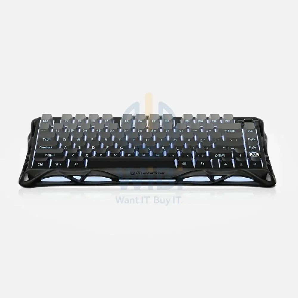 GravaStar Mercury Mercury K1 75% لاسلكي ميكانيكي الألعاب الميكانيكيةلوحة مفاتيح - تدرج أسود اكسسوارات > لوحة مفاتيح ماوس الألعاب >