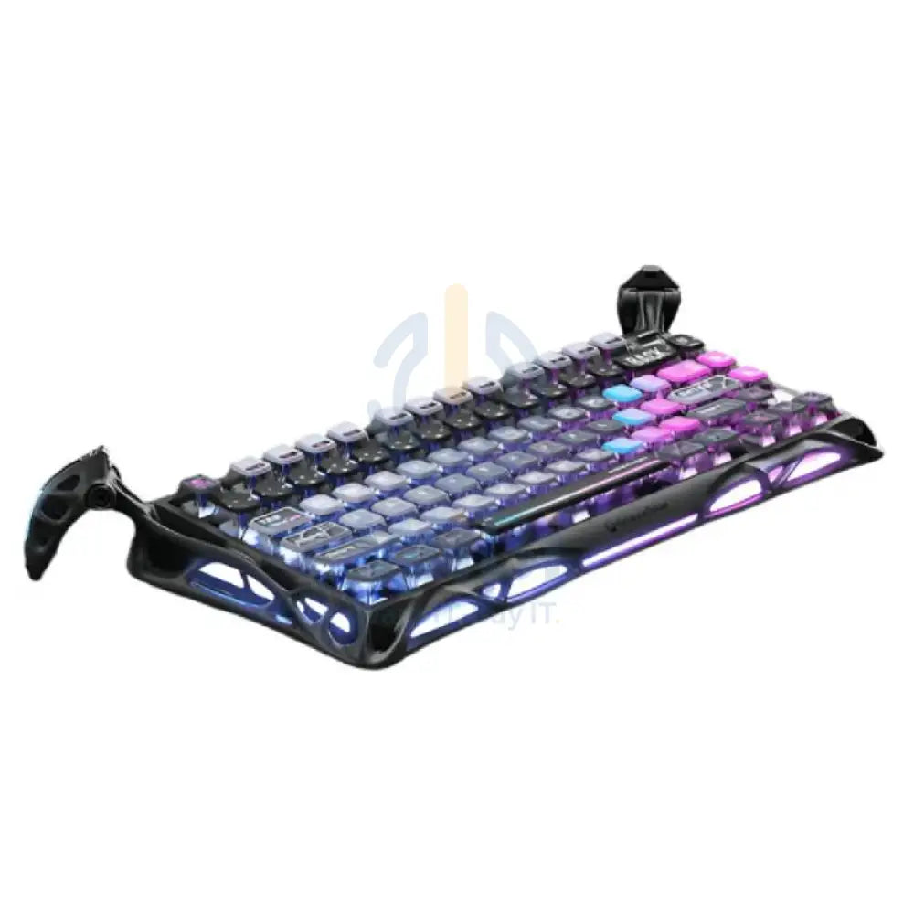 GravaStar Mercury K1 Pro 75% Wireless Mechanical Gaming Keyboard Special Edition - Galaxy Black Accessories > Keyboard