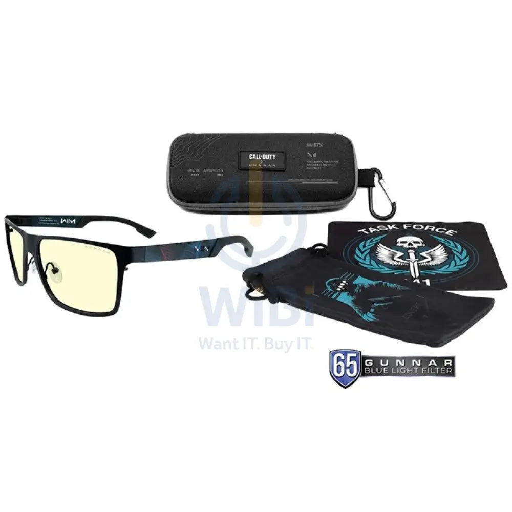 Gunnar Call of Duty Covert Edition Gaming Eyewear Amber Tint - Onyx Accessories > Other Accessories > Gaming Zone