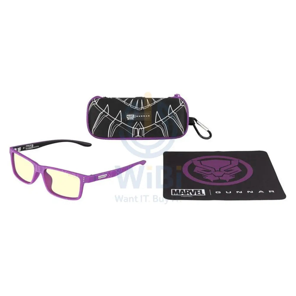 Gunnar Marvel Cruz Black Panther Edition - Amber Tint Accessories > Other Accessories > Gaming Zone