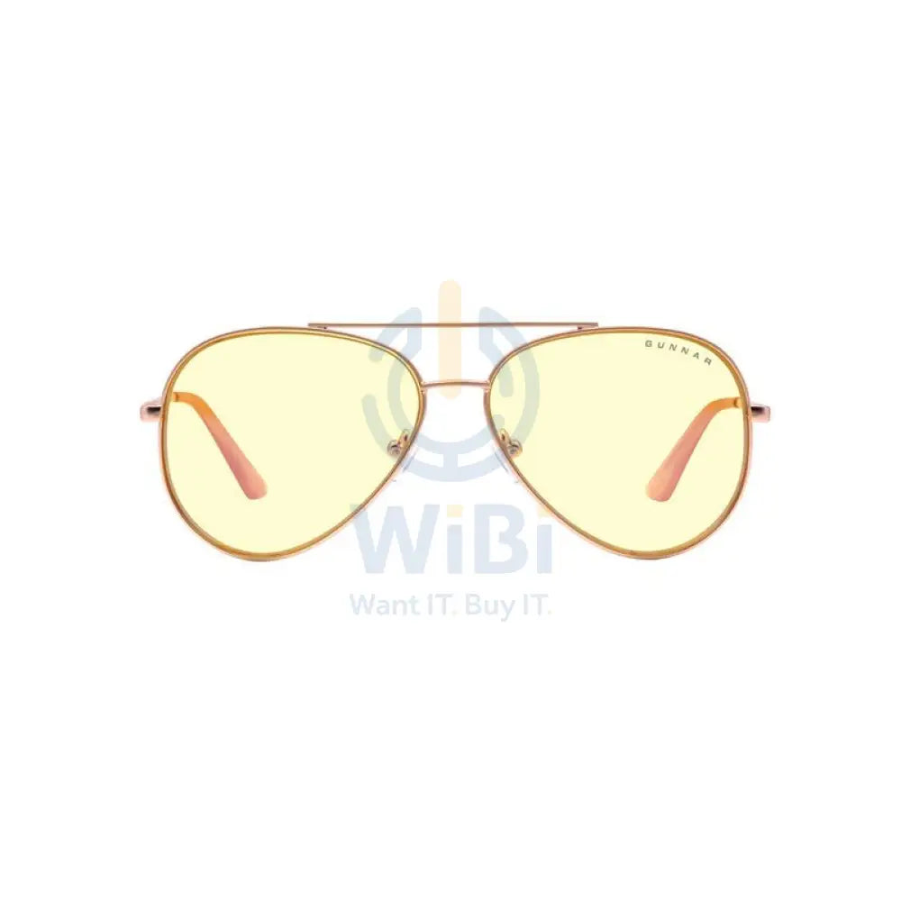 Gunnar Maverick Gaming Glasses (Rose Gold Frame Amber Lens Tint) Accessories > Other Accessories > Gaming Zone