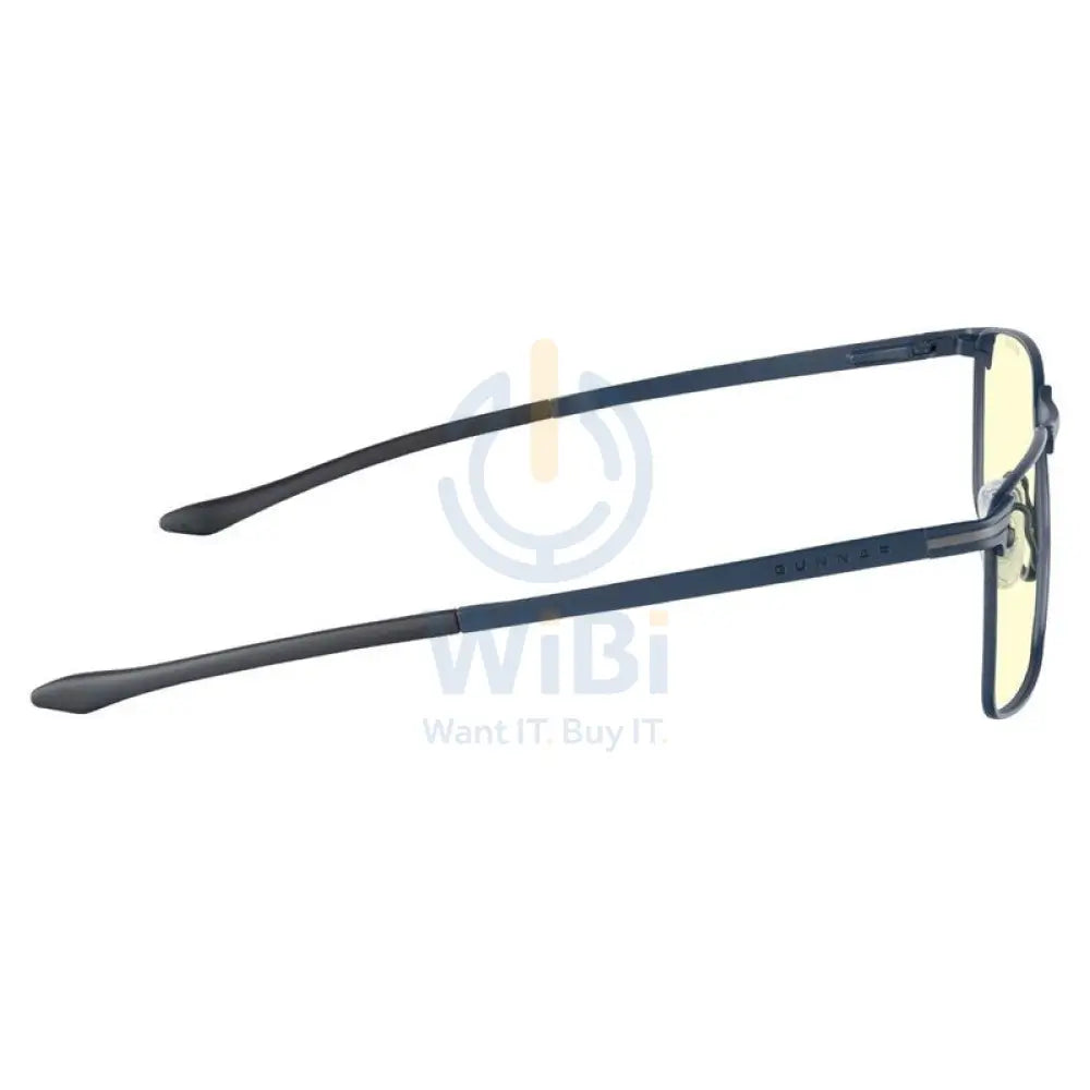 Gunnar Mendocino Titanium Blue Light Gaming Glasses - Midnight Blue Frame Amber Lens Tint Accessories > Other