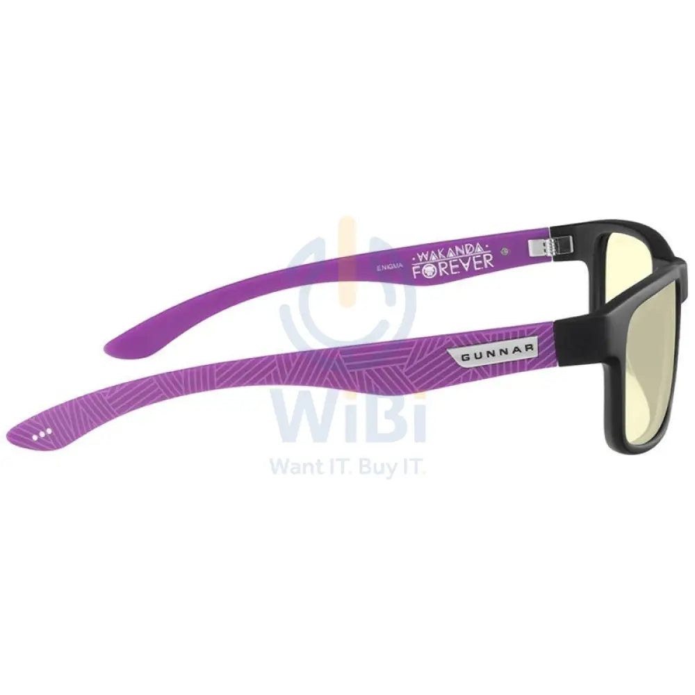 Gunnar Optiks Enigma Black Panther Edition Gaming Glasses - Amber Tint Accessories > Other Accessories > Gaming Zone