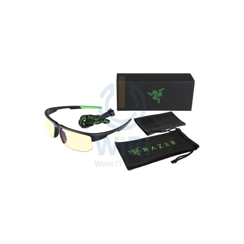 Gunnar Torpedo-X Razer Edition Gaming Glasses (Onyx Frame Amber Lens Tint) Accessories > Other Accessories > Gaming Zone