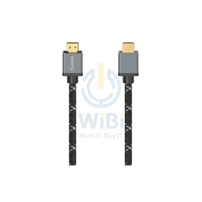 Hama Alu Ultra High Speed HDMI2.1 8K Cable 1.0m Accessories > Cables & Converters > Cables