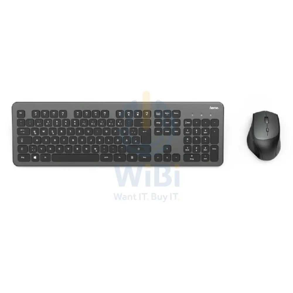 Hama KMW-700 Wireless Keyboard and Mouse - Wireless / Black Accessories > Keyboard & Mouse