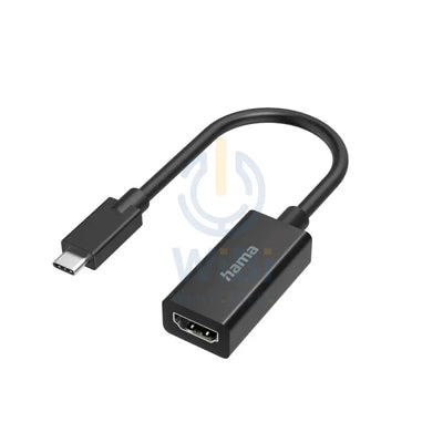 Hama USB-C to HDMI Socket Ultra-HD 4K Video Adapter Accessories > Cables & Converters > Cables