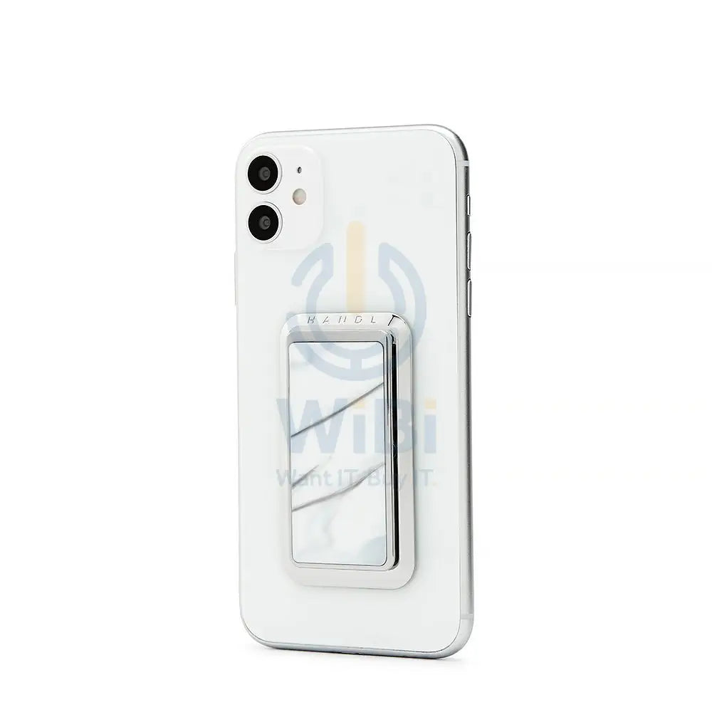 HANDLstick Stone Collection - White/ Silver Marble Accessories > Mobiles & Tablets > Mobiles