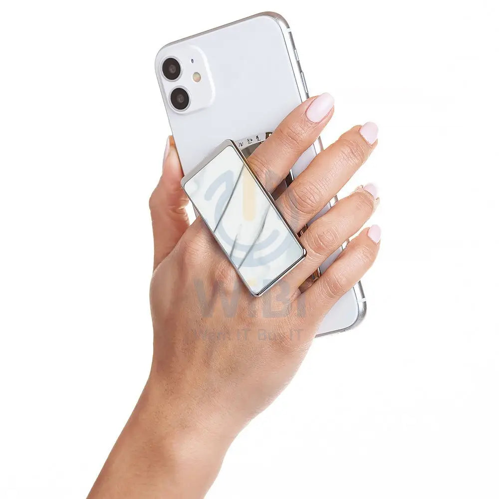 HANDLstick Stone Collection - White/ Silver Marble Accessories > Mobiles & Tablets > Mobiles