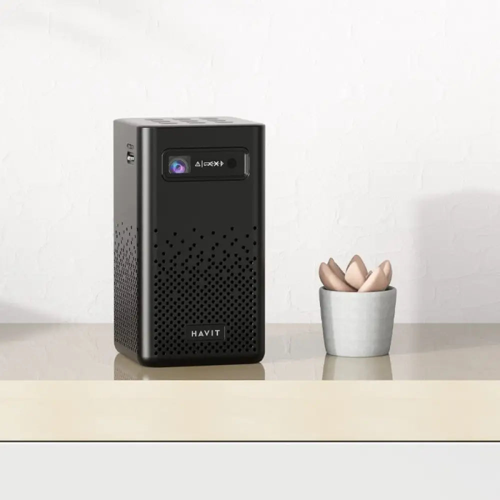 HAVIT DLP HD Projector PJ208- Black Monitors & Projectors > Projectors