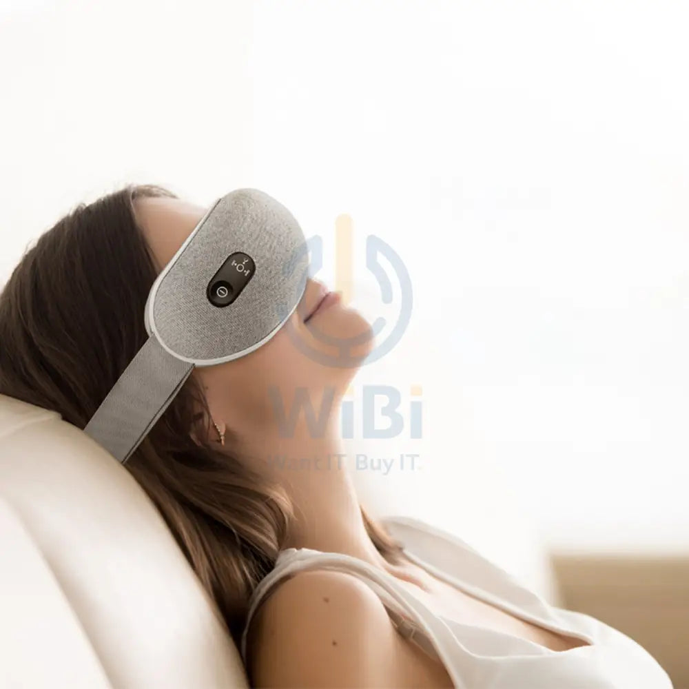HAVIT EM1601 Eye Massager with Foldable Rechargeable Air Compression Heat Therapy Accessories > Smart Devices