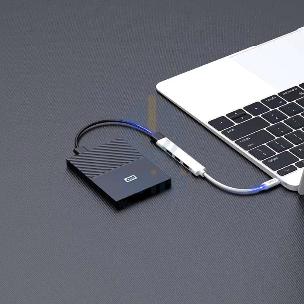 Havit HV-HB41 4 Port Type C Aluminium Alloy HUB Accessories > USB Hub