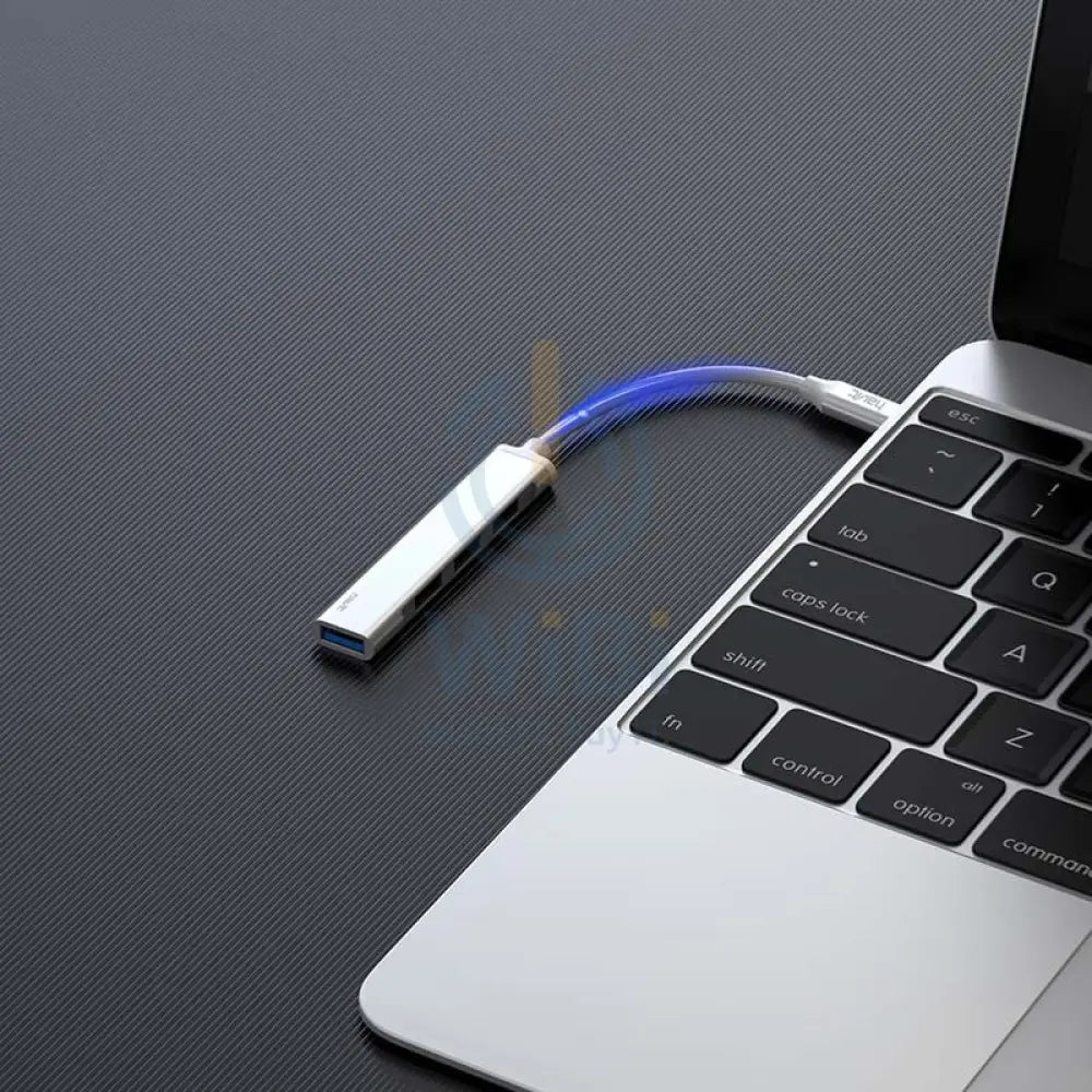 Havit HV-HB41 4 Port Type C Aluminium Alloy HUB Accessories > USB Hub