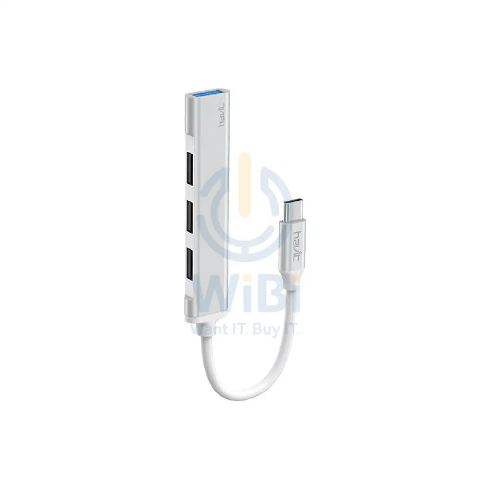 Havit HV-HB41 4 Port Type C Aluminium Alloy HUB Accessories > USB Hub