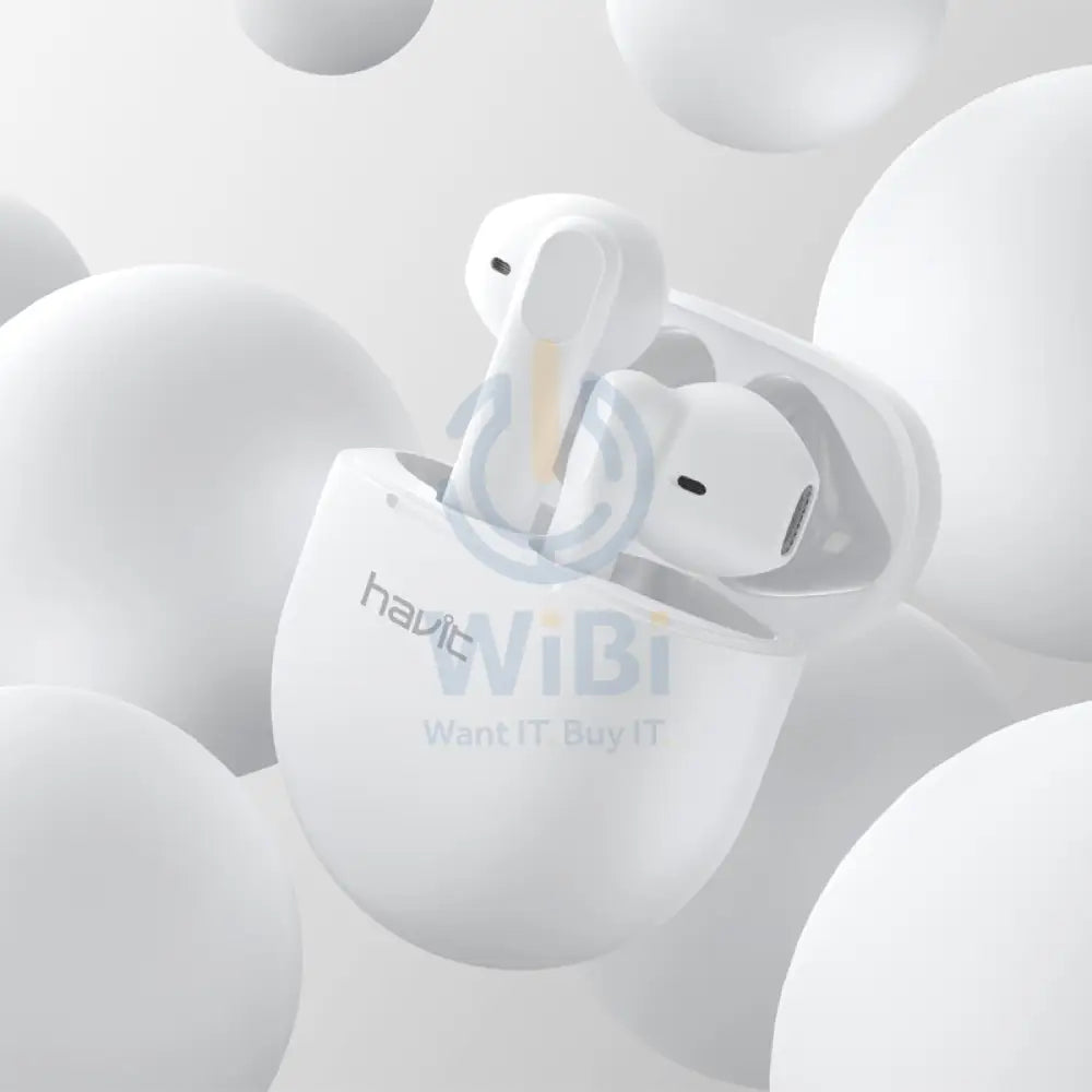 HAVIT TW916 True wireless stereo earbuds - White Accessories > Audio > Headphones