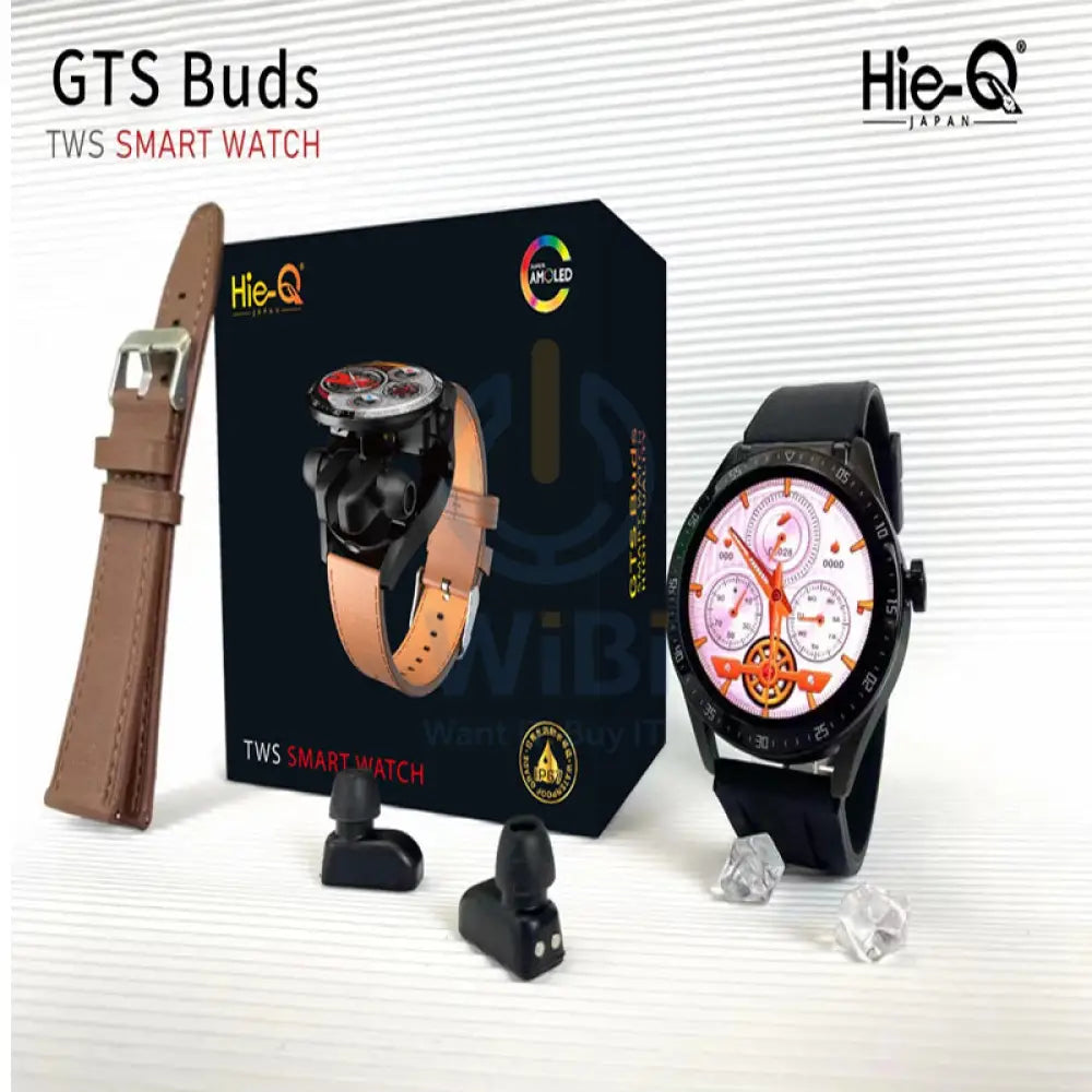 Hie-Q GTS Buds Watch - IPS Amoled / Bluetooth Smart Watches