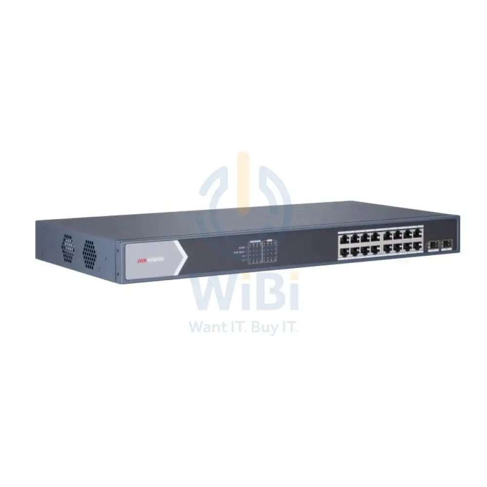 Hikvision 16 Port Gigabit Unmanaged Poe Switch Networking Products > Switches
