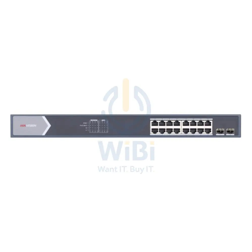 Hikvision 16 Port Gigabit Unmanaged Poe Switch Networking Products > Switches