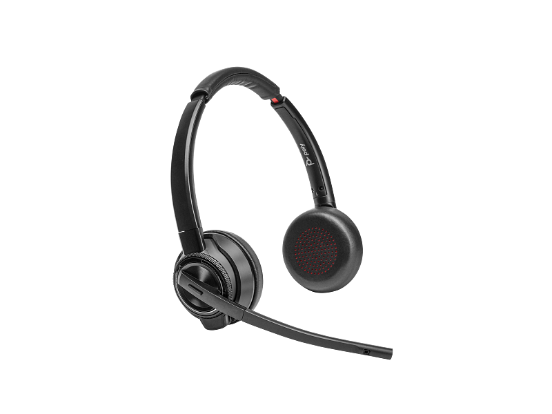 HP Poly Savi 8420 Office Stereo Microsoft Teams Certified DECT 1880-1900 MHz Headset