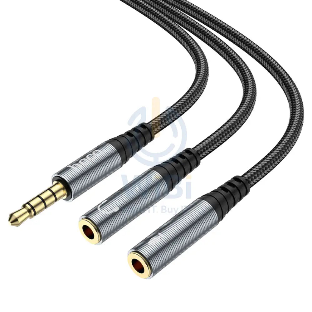 Hoco audio adapter Input Cable - 3.5mm / Black Accessories > Cables & Converters > Cables