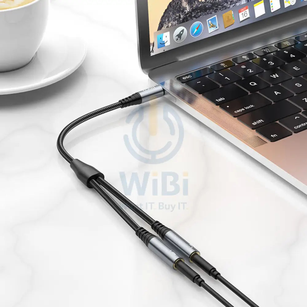 Hoco audio adapter Input Cable - 3.5mm / Black Accessories > Cables & Converters > Cables