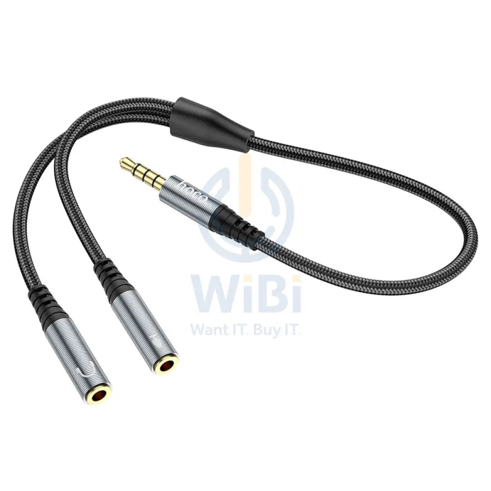 Hoco audio adapter Input Cable - 3.5mm / Black Accessories > Cables & Converters > Cables