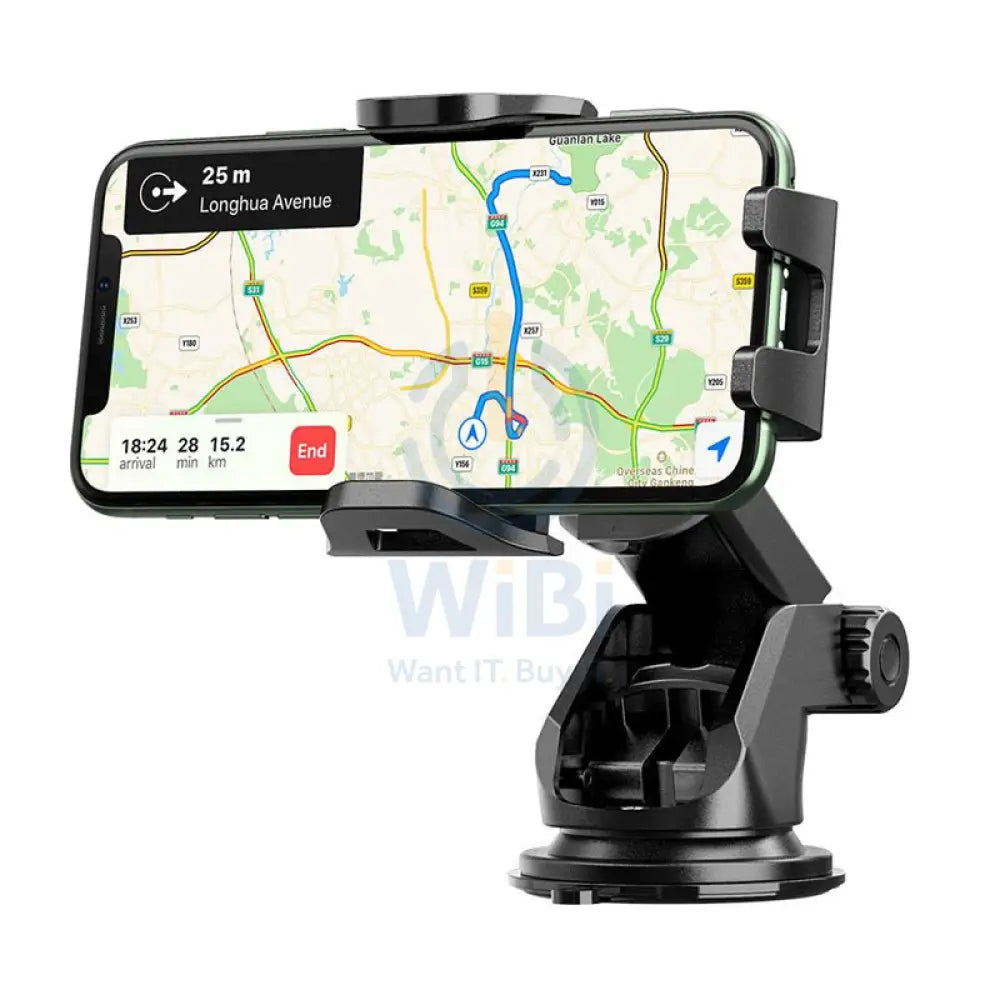Hoco CA76 Touareg Car Holder For Dashboard - Black Accessories > Mobiles & Tablets > Mobiles > Mobile Holder / Stands