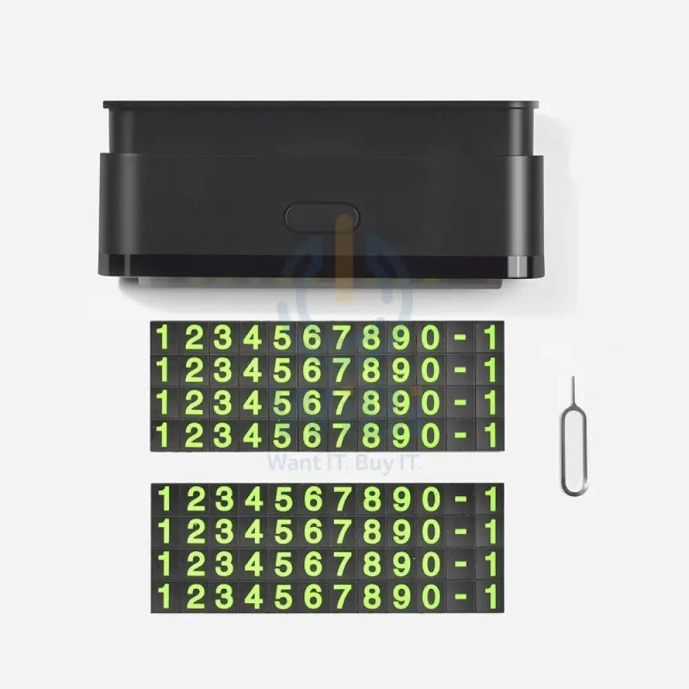 Hoco CPH19 One-click Hidden Signage – Black Accessories > Other Accessories