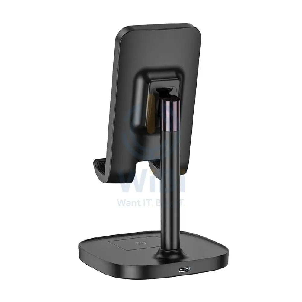 HOCO CW37 2 in 1 Tabletop Wireless Charging Holder 15W / Black Accessories > Mobiles & Tablets > Mobiles > Mobile