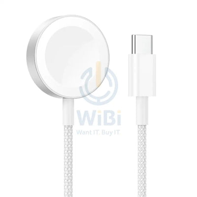 Hoco CW46 Magsafe Magnetic Watch Wireless Charger for Apple Watch Series – White Accessories > Power Adapters