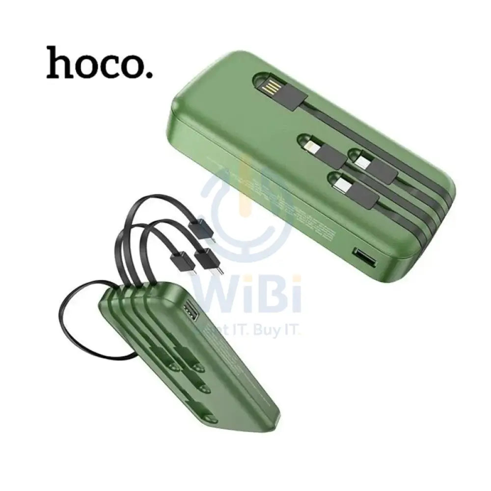 هوكو DB07A باور بنك - 20,000mAh / أخضر