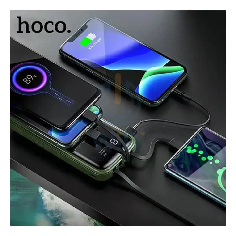 هوكو DB07A باور بنك - 20,000mAh / أخضر